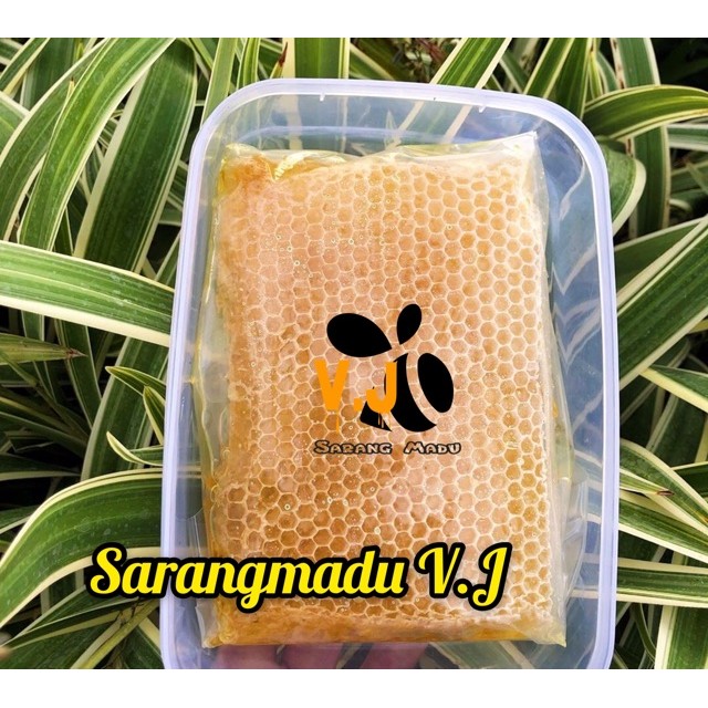 

Omahjajanan Madu Sarang Asli Murni 100% Premium Besar Dengan Sarangnya.(Tanpa Campuran Apapun).