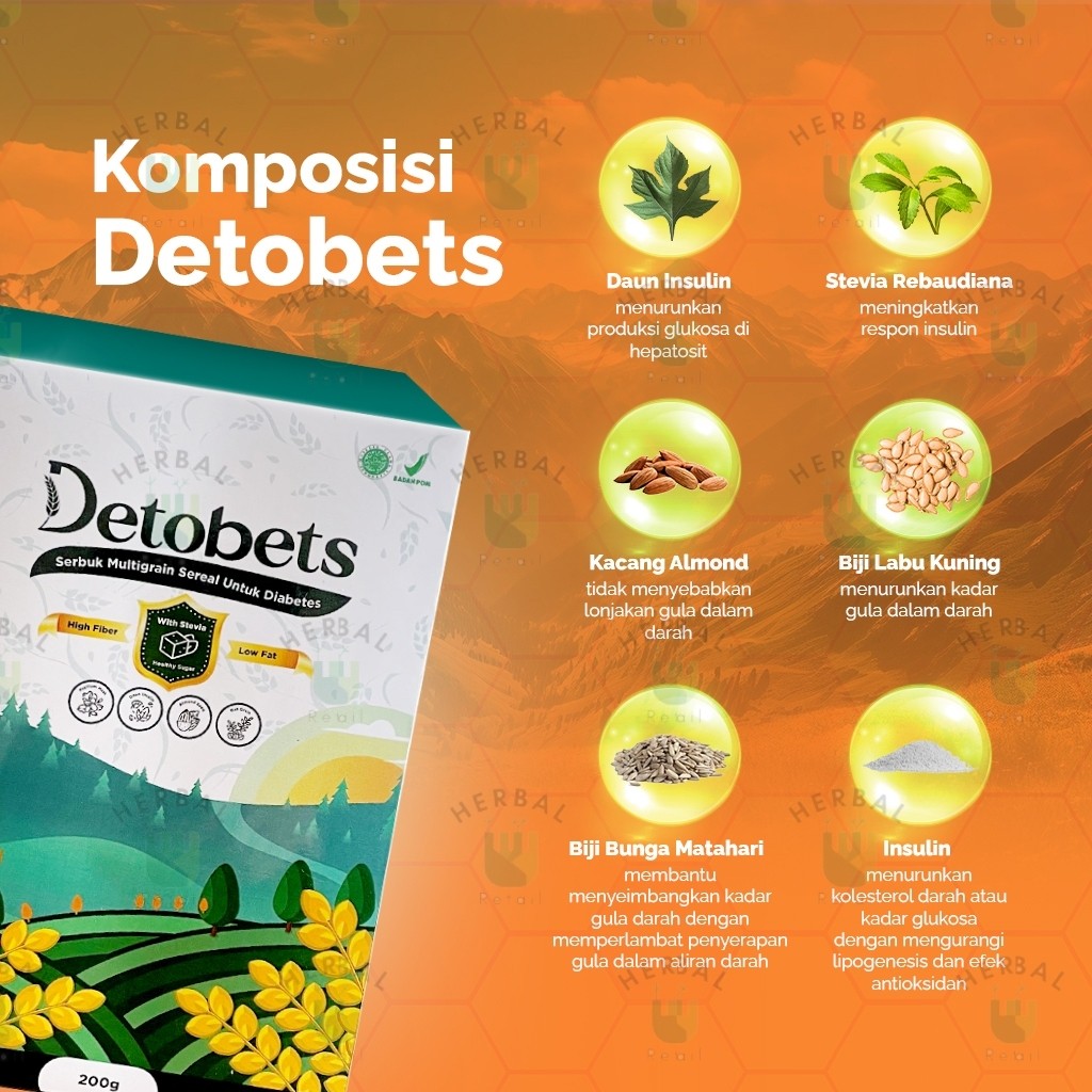 

Omahjajanan Detobets Sereal Makanan Untuk Diabetes Rendah Lemak Low Fat Super Grain 200 Gram