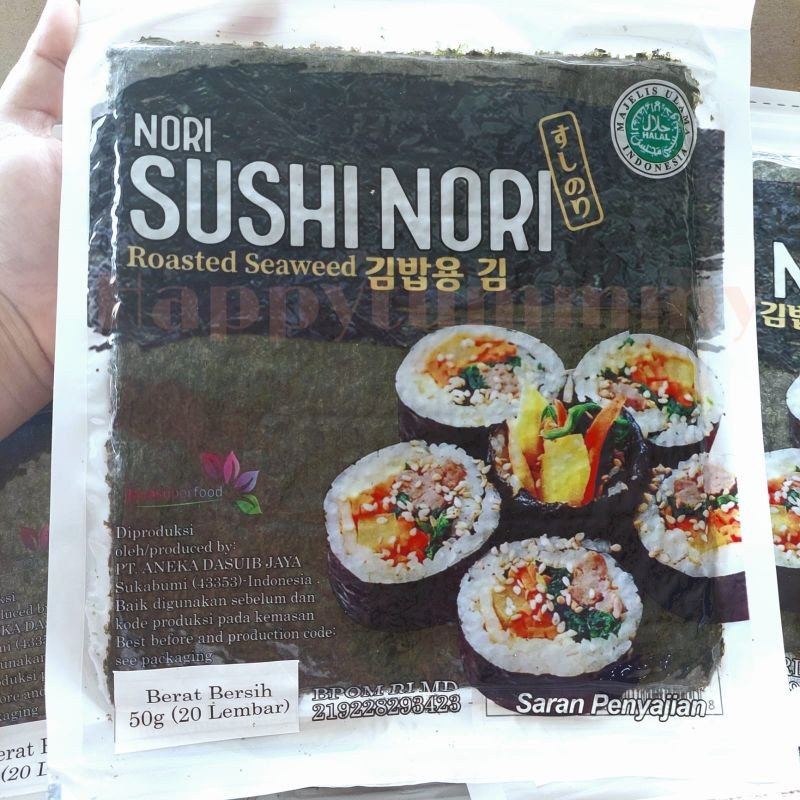

Eumsig Hpt - Java Sushi Nori Rumput Laut Kimbap Seaweed Halal Mui