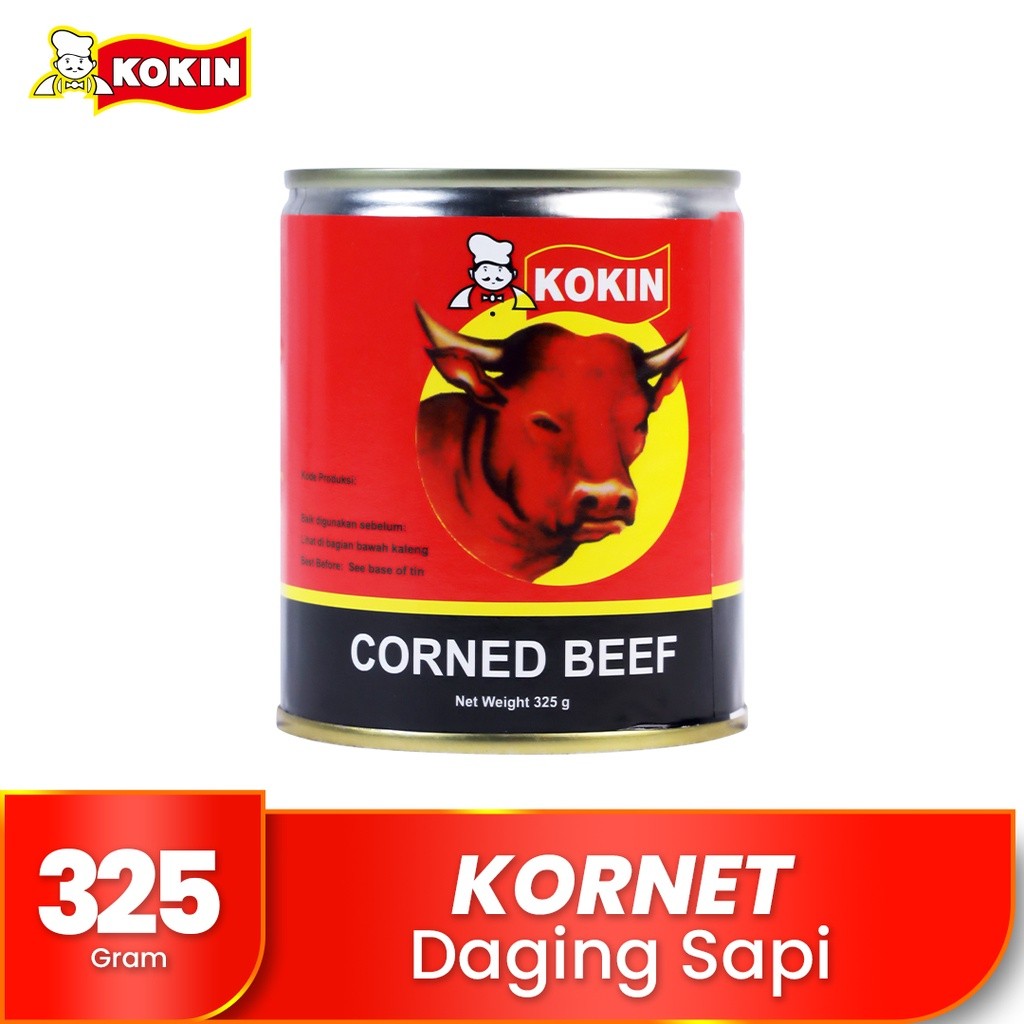 

Sega Tungtung Corned Beef Kornet Kaleng Daging Sapi Makanan Siap Saji Halal 325 Gram - Kokin