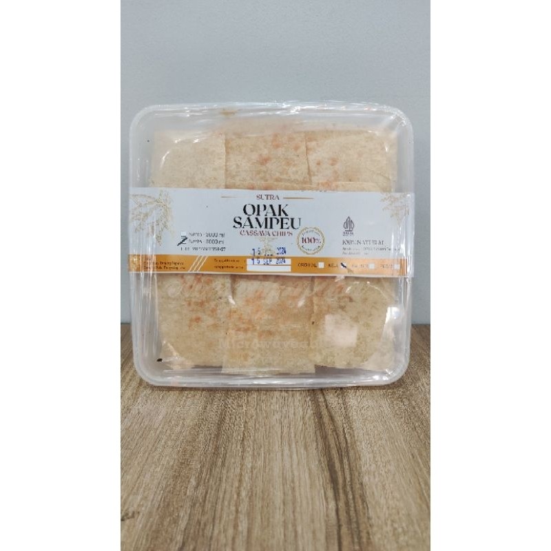 

Restokobar Opak Sampeu Cassava Chips Ukuran Toples Besar
