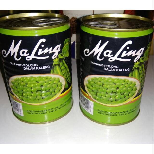 

Sega Tungtung Kacang Polong Cap Maling / Green Peas / Kacang Polong Dalam Kaleng