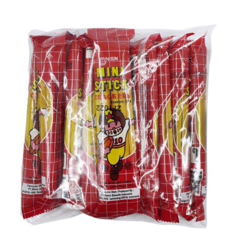 

Sega Tungtung Nissin Mini Stick Merah 10 X 25Gr