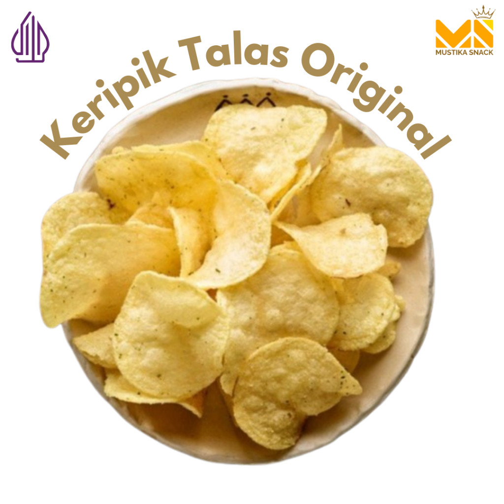 

Restokobar Keripik Talas Ginal Renyah Asin Gurih Premium 1Kg