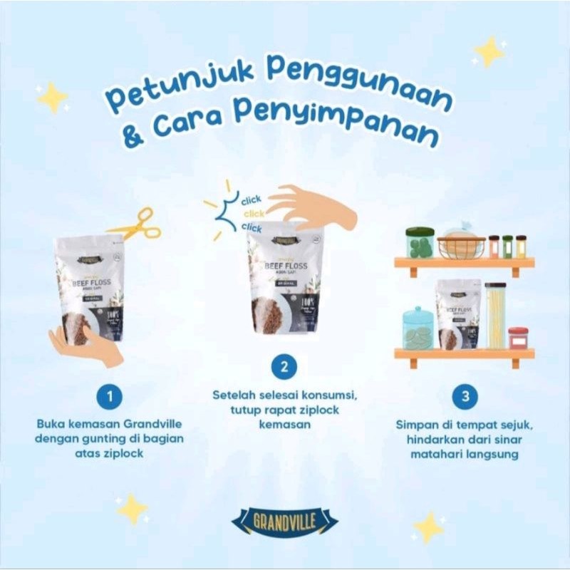 

Sega Tungtung Grandville Abon Sapi Original 100 Gr Mpasi Bayi Crunchy