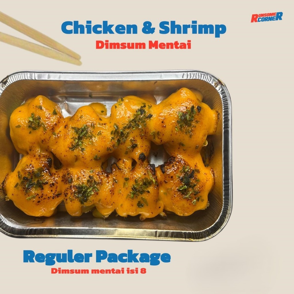 

Sega Tungtung Dimsum Mentai Regular Package Isi 8 (Exclude Chili Oil)