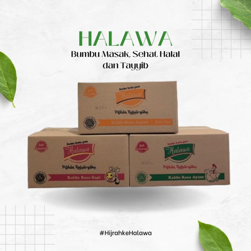 

Sega Tungtung Halawa Ayam Sapi & Jamur 1 Karton (Isi 384 Sachet 12 Gr)