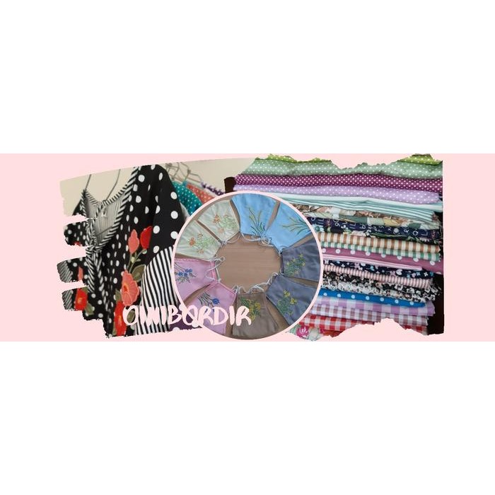 Daster Bordir Katun Jepang Premium Malangan Busui