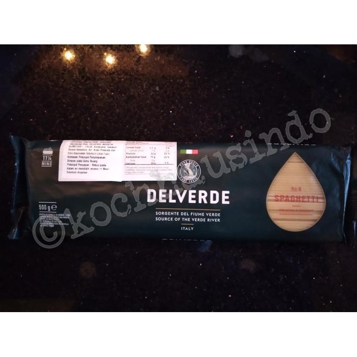 

Delverde Pasta Spaghetti Con Acqua Di Sorgente 500Gr