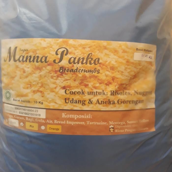 

Terlaris Tepung Roti Super Manna Panko 10Kg
