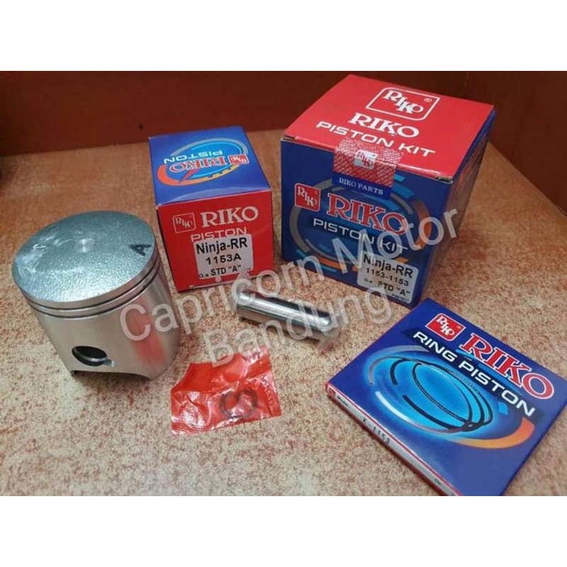 Piston Kit NINJA RIKO kode A oversize STD standar - KODE A B C D os25 os50 os75 os100 os125 os150 os
