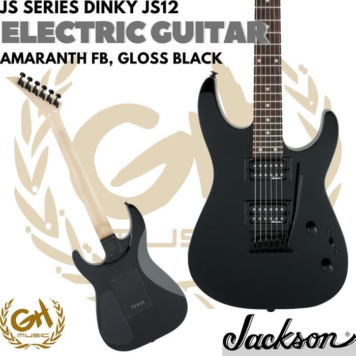 TERLARIS Jackson JS Series Dinky JS12 Electric Guitar, Amaranth FB SALE