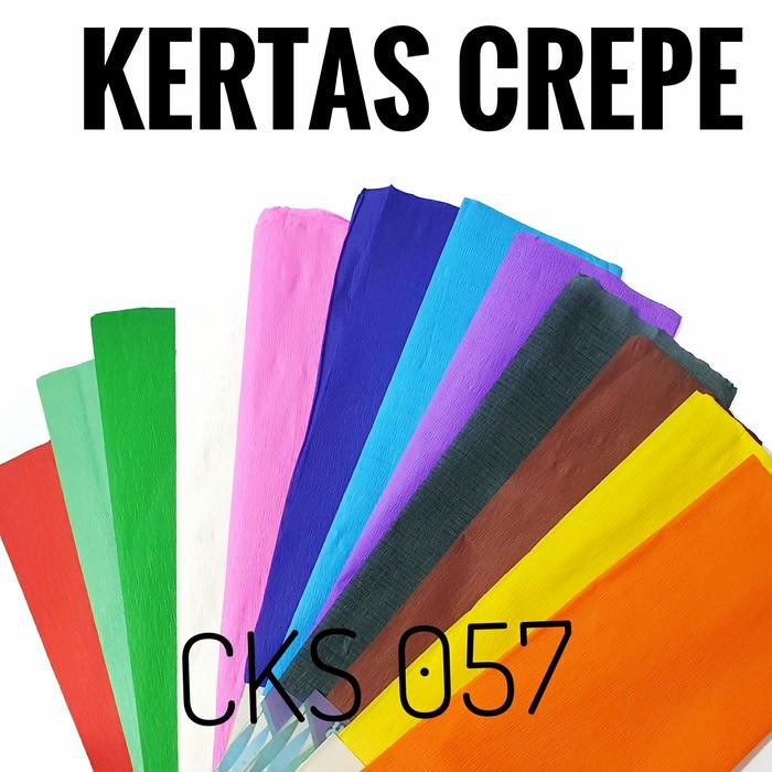 

Kertas Krep / Crepe Paper per Lembar