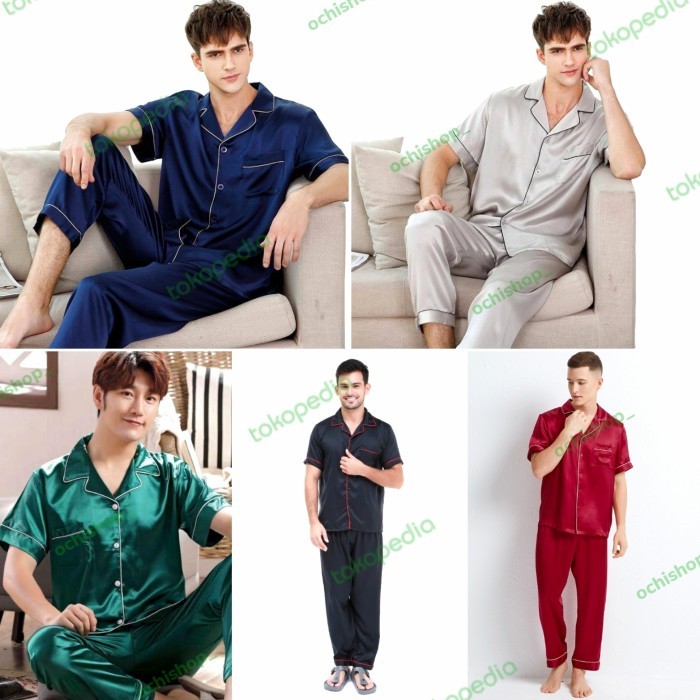 PREMIUM piyama dewasa pria jumbo baju tidur pria