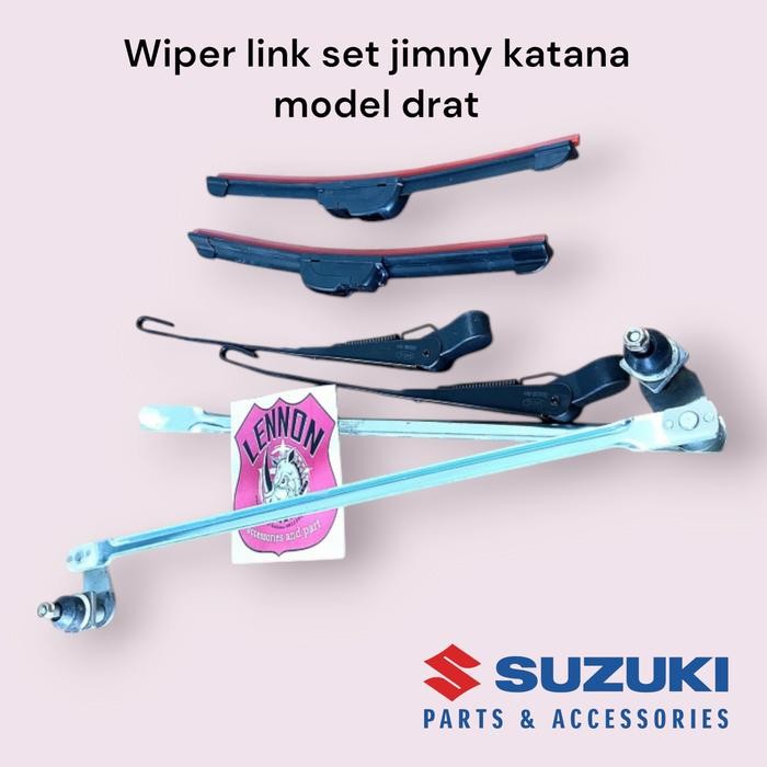 PREMIUM wiper link set model drat Suzuki Jimny katana high quality