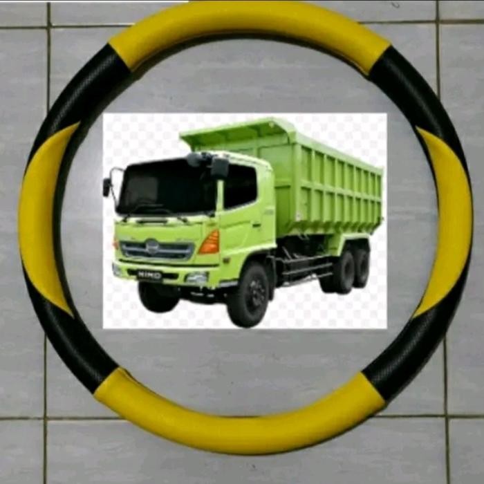 PREMIUM sarung stir hino 500/hino lohan,isuzu giga ftr,tronton, fuso Aksesoris Car