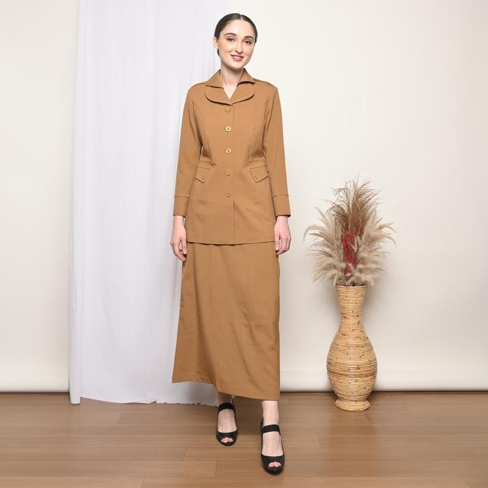 ORIGINAL Jas Blazer Wanita Asn Pns Model 7010 Warna Pemda Muda Set Rok READY STOCK