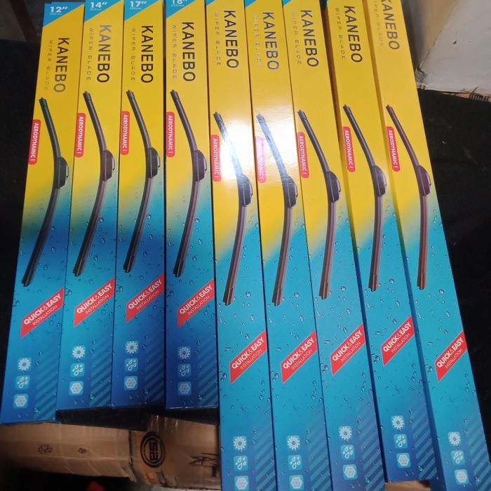 PREMIUM Kanebo Wiper Blade Frameless / Karet Pembersih Kaca Mobil - Original