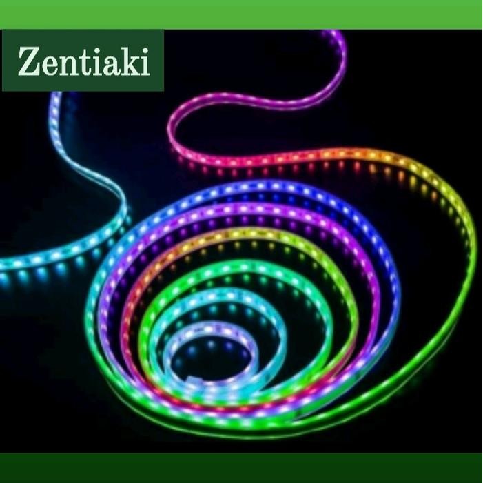 PREMIUM lampu led rgb runing gerak otomatis tanpa modul