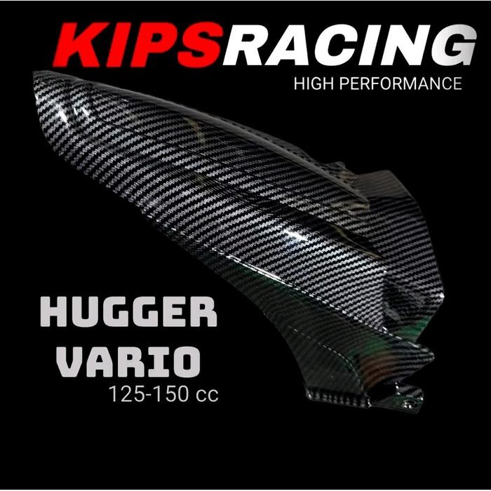 PREMIUM HUGGER VARIO CARBON VARIO 125 150 SEMUA TAHUN / Hugger vario carbon Spakbor kolong vario