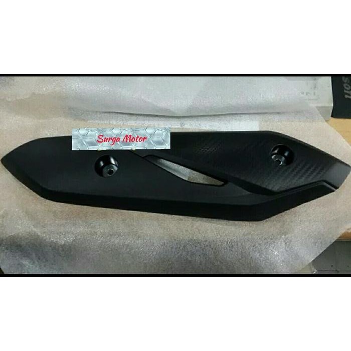 PREMIUM Tutup knalpot Beat FI ESP Sporty . Cover muffler Beat . ASLI ORI HONDA