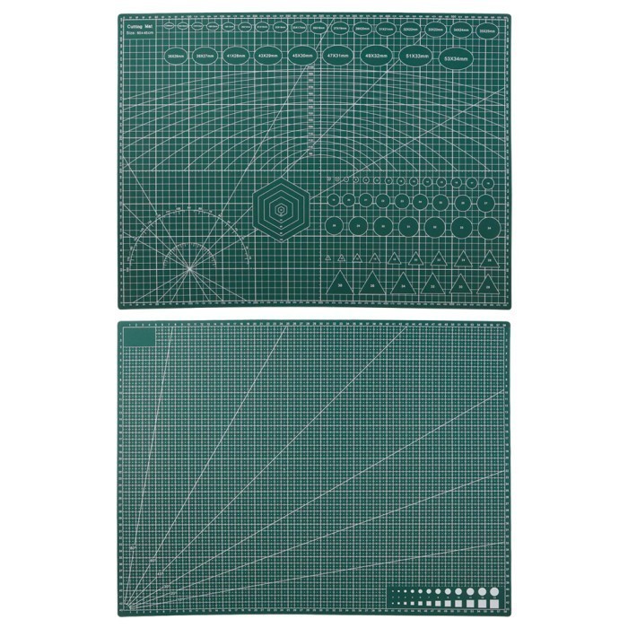 

Cutting Mat A2 Premium /Cutting Board /Alas Potong Kertas PVC Paper A2