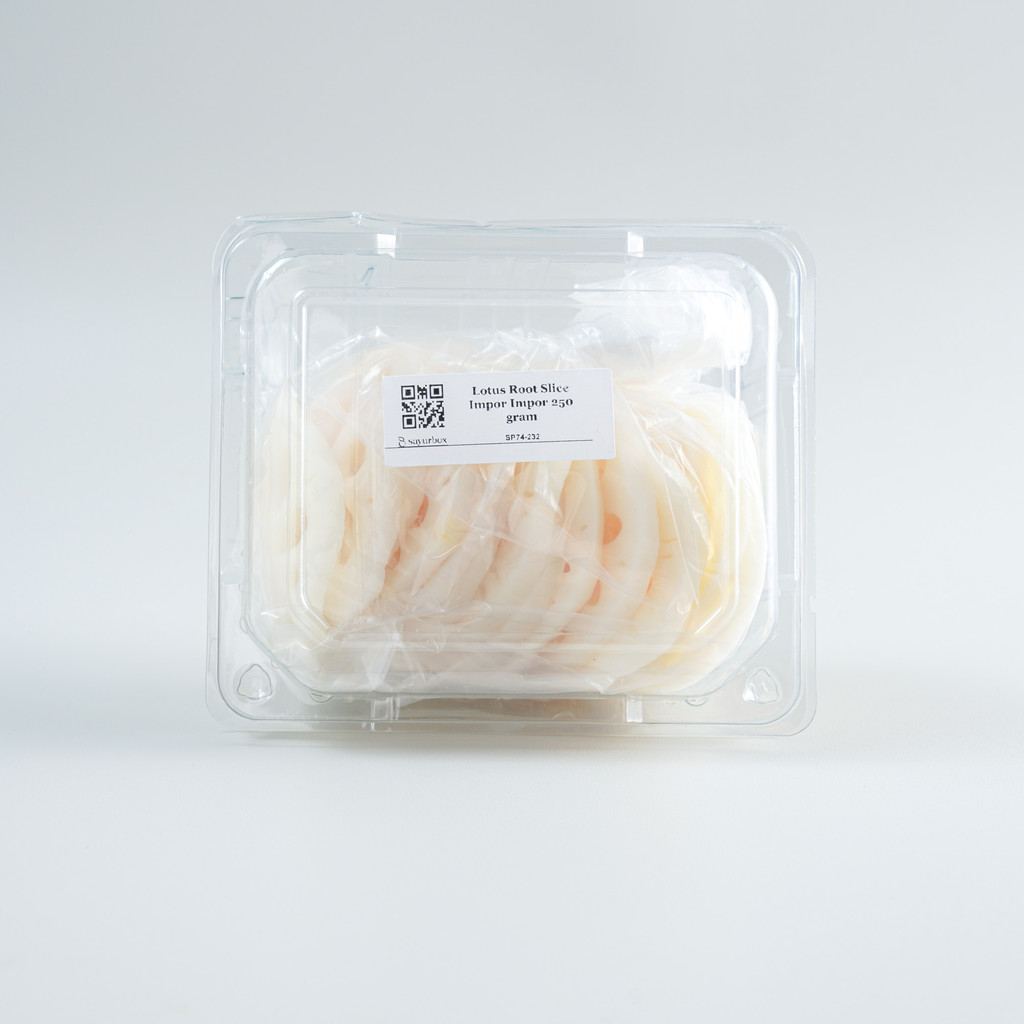 

Lotus Root Slice Impor Impor 250 gram