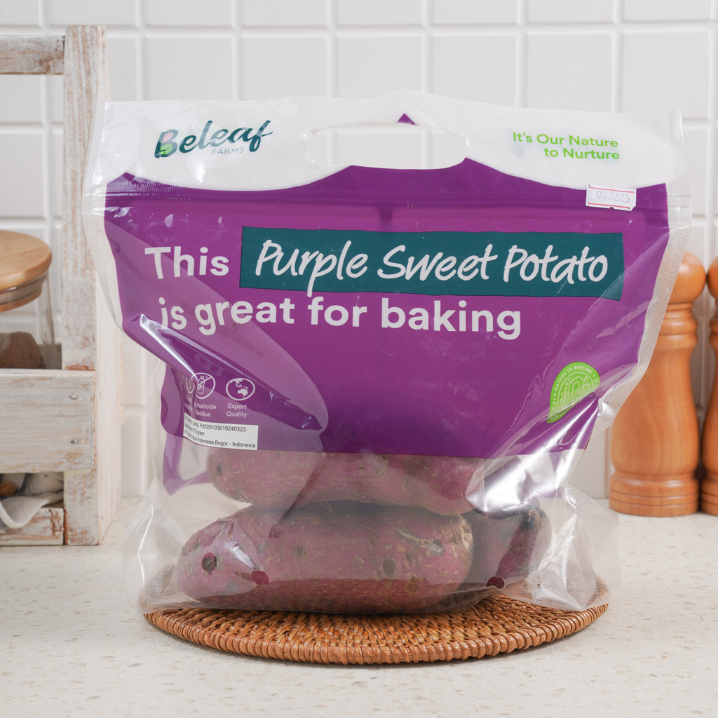 

Beleaf Purple Sweet Potato Konvensional 750 gram