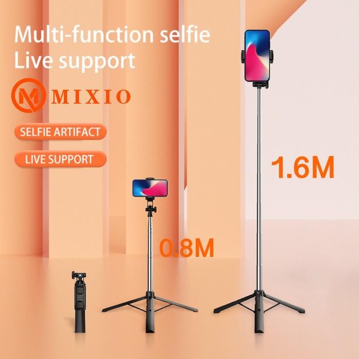 MIXIO A31 Tongsis Bluetooth Selfie Stick Tripod