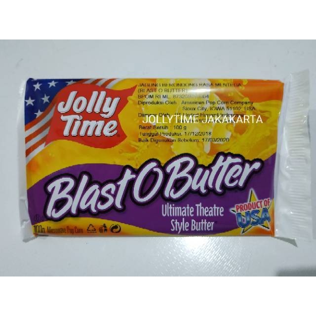 

TERMURAH POP CORN JOLLY TIME RASA BLAST O BUTTER