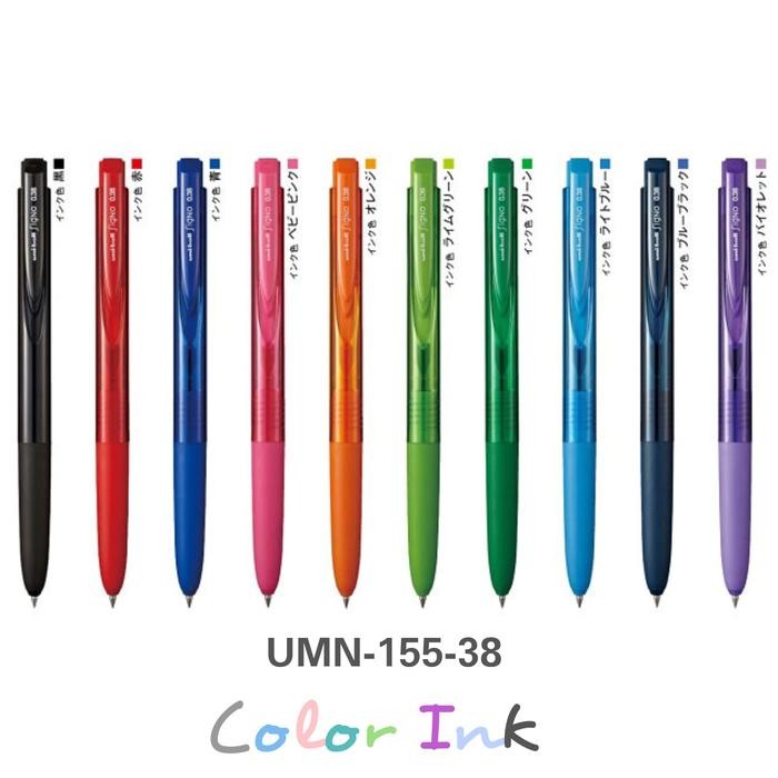 

Ready JT MUST HAVE!!Uniball Signo RT1 UMN-155 Gel Pen - 0.38mm TERSEDIA 10WARNA