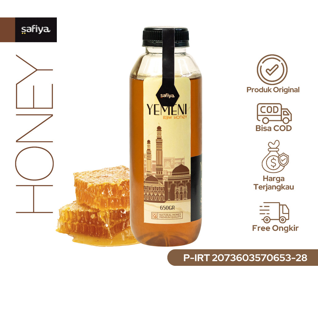 

Safiya Madu Murni Yaman Marai 650 Gram Raw Honey Premium