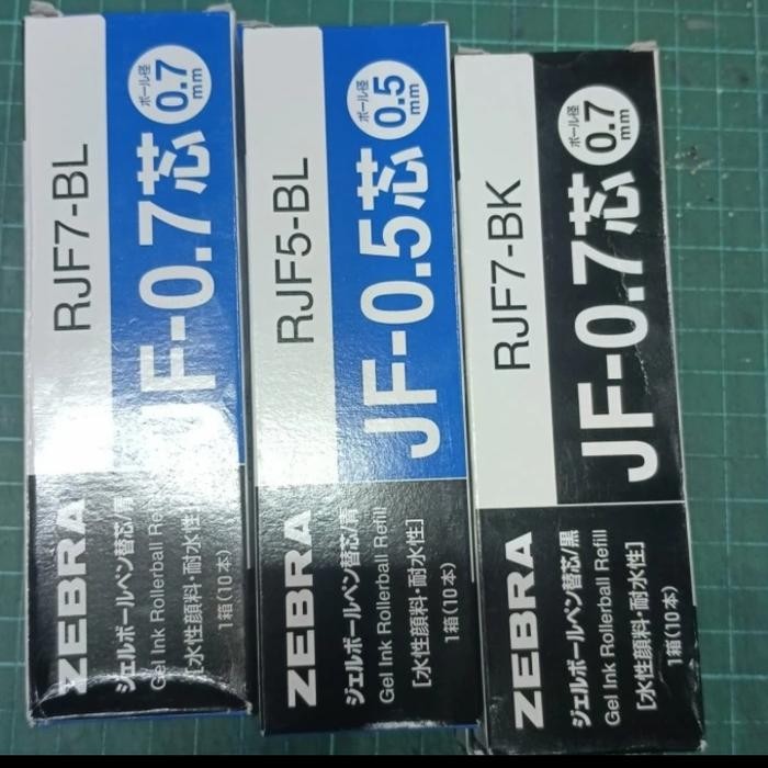 

Ready JT pulpen Refill sarasa /isi ulang pulpen sarasa 0.5 dan 0.7