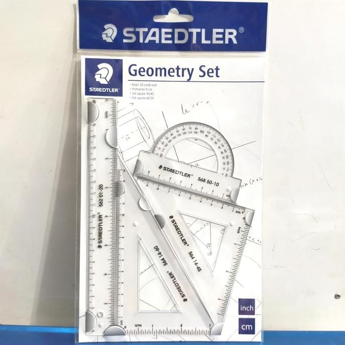 

Ready JT Staedler Geometry Set / Penggaris / Busur