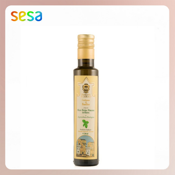 

Mediterranea Foods Organic Extra Virgin Olive Oil Basil Flavored 250