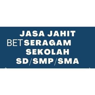 Jasa Jahit Bet Untuk 1 Baju Seragam Sekolah
