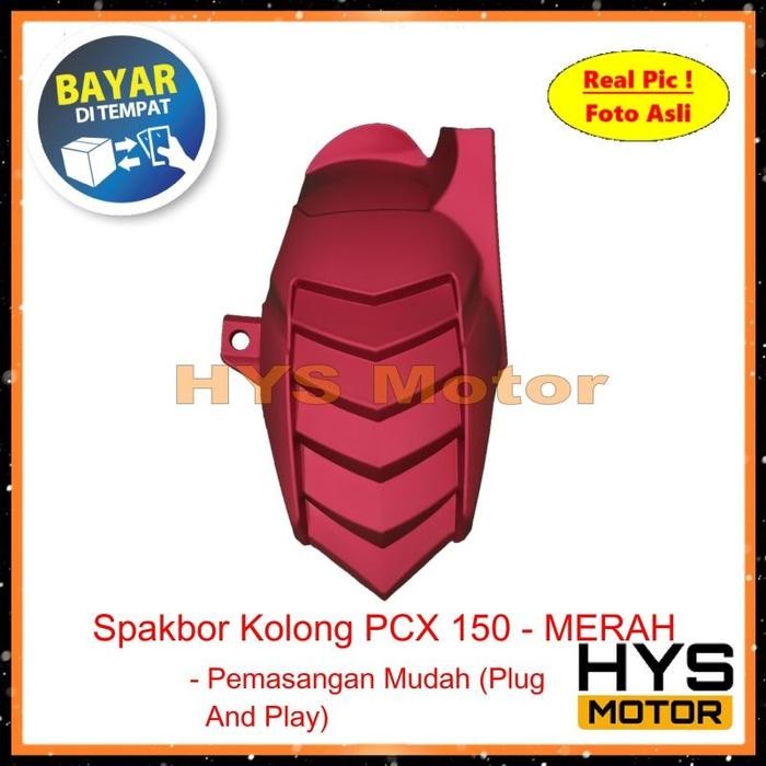 Spakbor Kolong Pcx 150 - Mudguard Pelindung Lumpur Belakang Variasi Motor Pcx Hungger Huger
