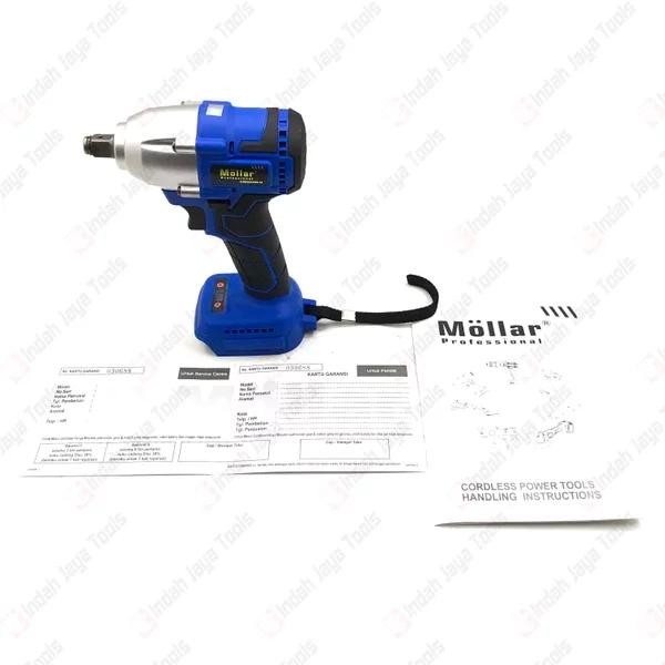MOLLAR CIW20350-U Cordless Impact Wrench 20V Mesin Buka Baut Baterai - TANPA BATERAI