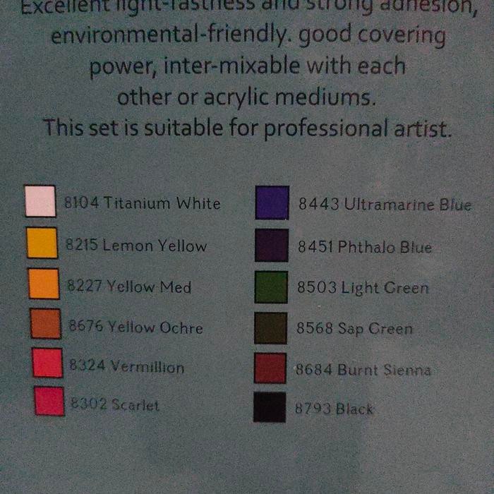 

Cat Akrilik/Acrylic 12Ml 12 Warna V-Tec Vt-812/A #Gratisongkir