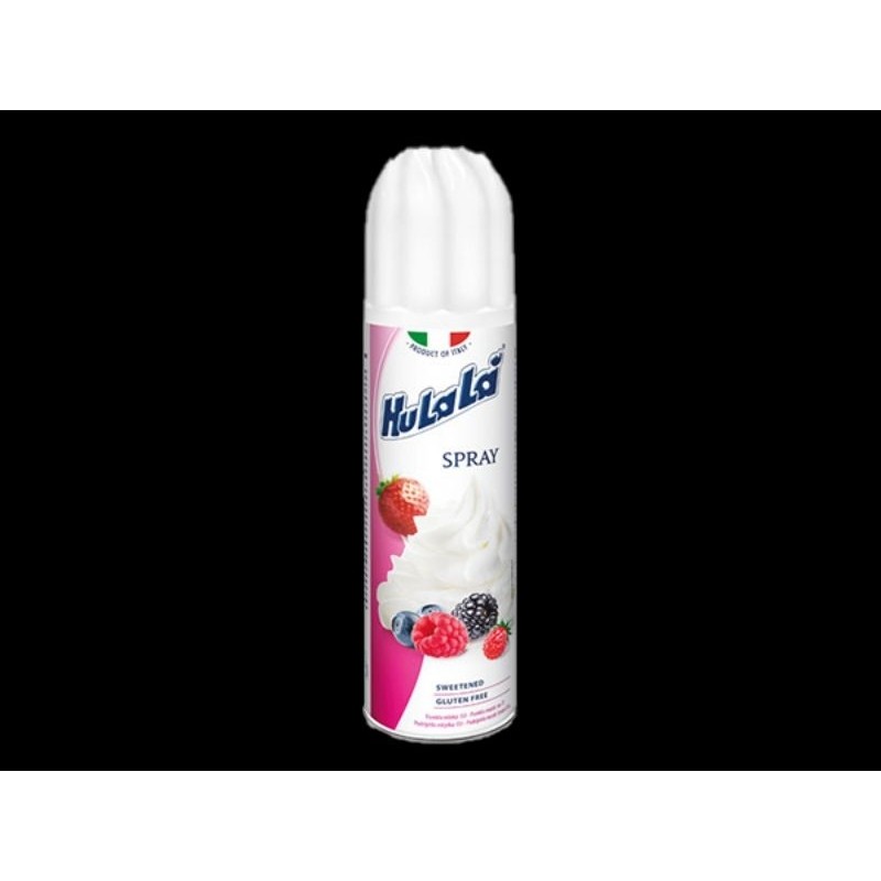

Hulala Aerosol Whipping Cream Spray 250gr TERMURAH