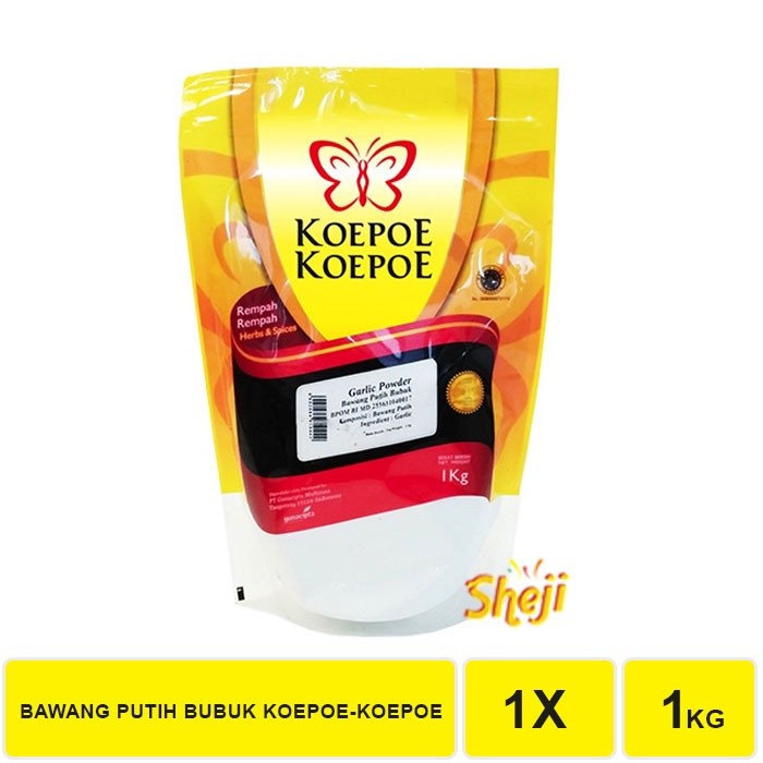 

Koepoe koepoe bawang putih bubuk / garlic powder 1kg / garlic powder