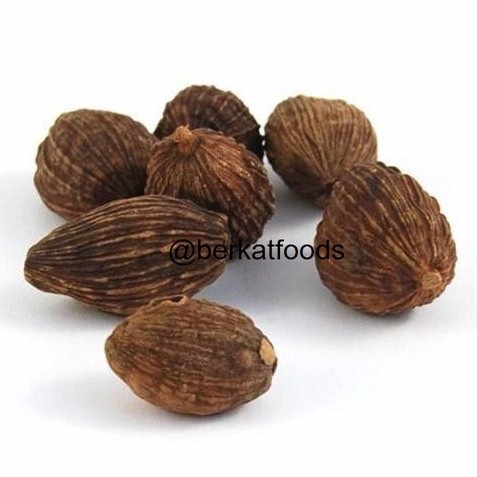 

Kapulaga Hitam / Black Cardamom Premium Cardamon Badi Elaichi Kapol