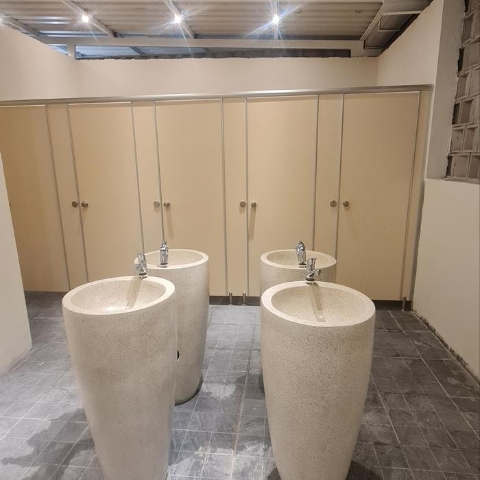 Phenolic Board Partisi Toilet kamar Mandi