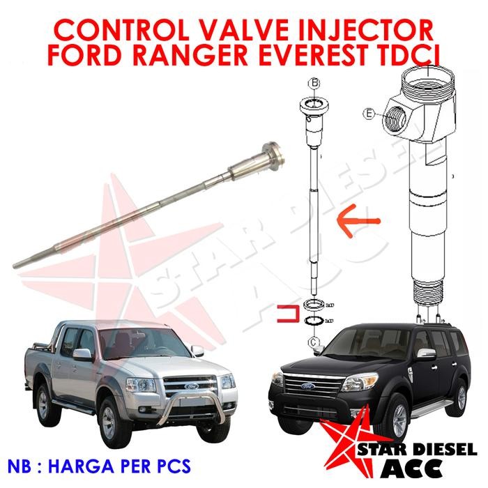 Control Valve F00Vc01349 Smt Injector Tdci Ford Everest Ford Ranger