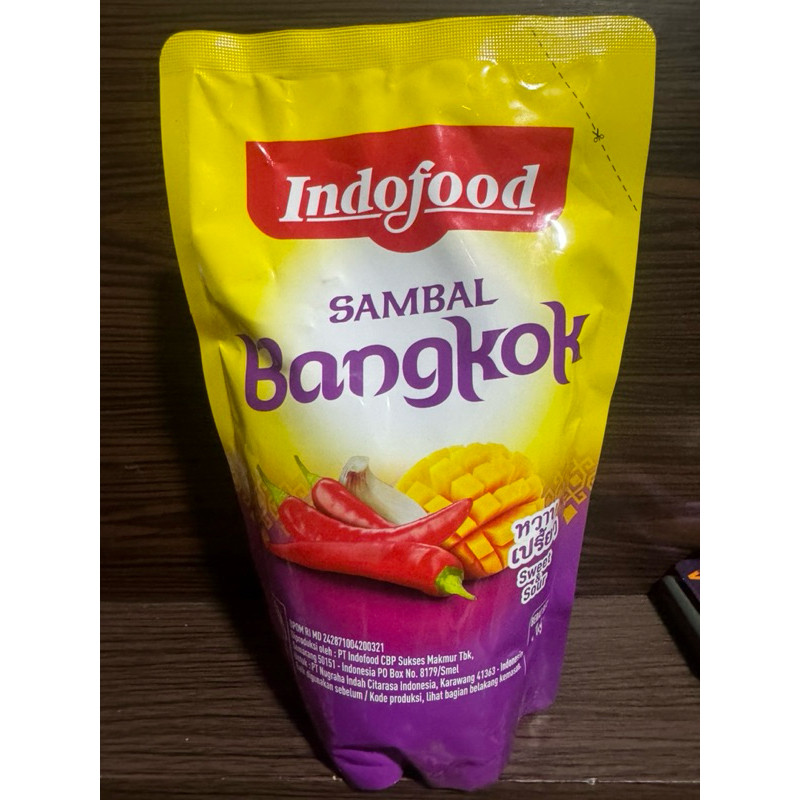 

Indofood Sambal Exstra Pedas/Sambal Bangkok/Saus Tomat 1 KG