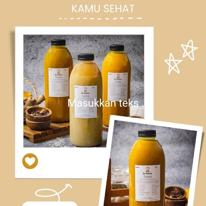 

Terlaris Jamu Kunyit Temulawak Jahe Sereh Lengkuas/ Jamu Bu Ratini /Jamu Custom