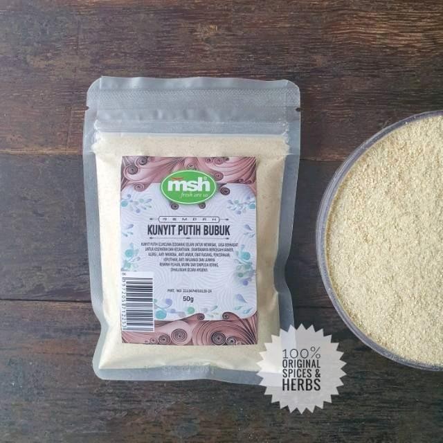 

Terlaris Msh Kunyit Putih Bubuk 50Gr