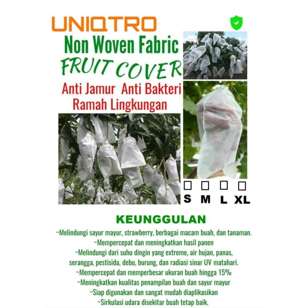 Fruit Cover, Brongsong Buah, Pembungkus Buah Anggur, Mangga, Apel, dll