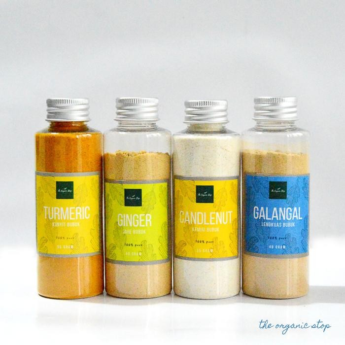 

Terlaris (Hemat) Theorganicstop Paket Bumbu Dasar 3 Jahe+Lengkuas+Kemiri+Kunyit