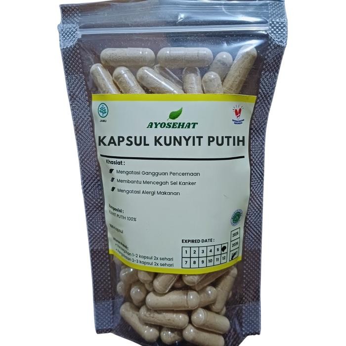 

Terlaris Jamu Herbal Kapsul Kunyit Putih Isi 100 Nutrisi Alami Merawat Kesehatan